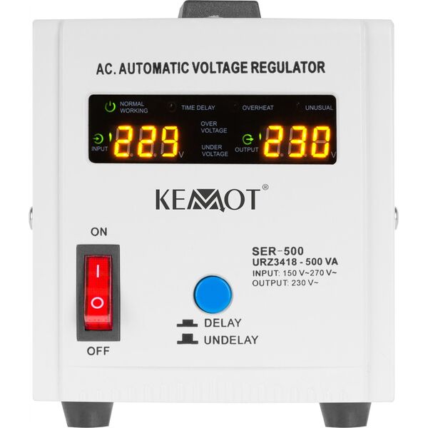 Kemot Automatyczny stabilizator napięcia  KEMOT SER-500