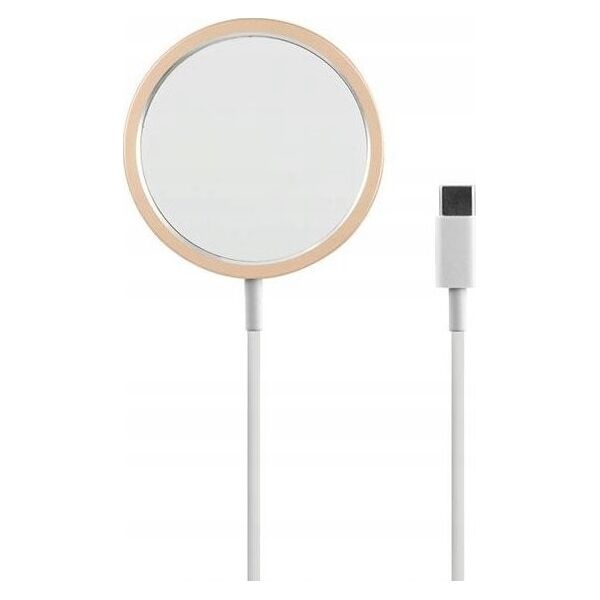 Ładowarka Guess Ładowarka indukcyjna Guess GUCBMSLRD USB-C 15W MagSafe złoty/gold