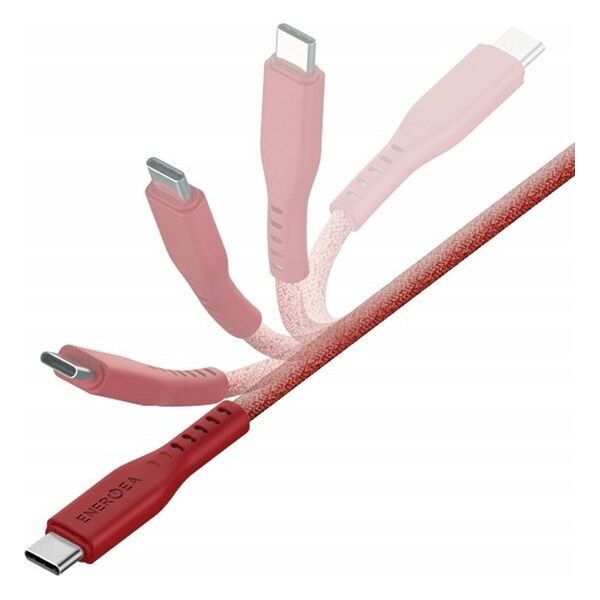 Kabel USB Energea USB-C - Lightning 1.5 m Czerwony
