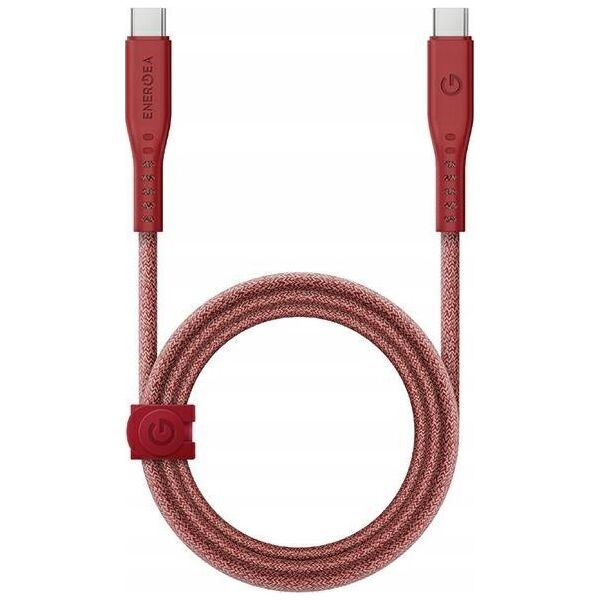 Kabel USB Energea USB-C - USB-C 1.5 m Czerwony