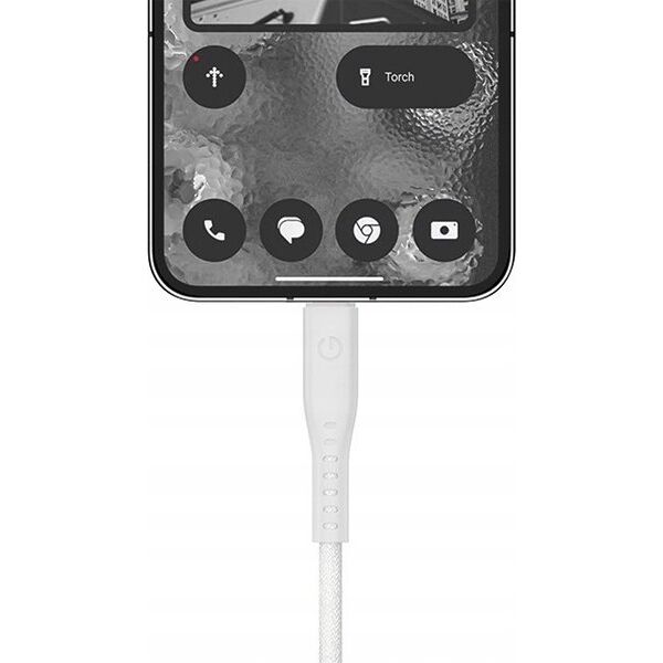 Kabel USB Energea USB-C - USB-C 1.5 m Biały