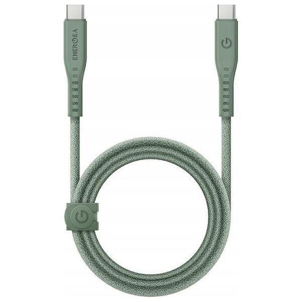 Kabel USB Energea USB-C - USB-C 1.5 m Zielony