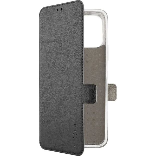 Fixed Fixed | Topic FIXTOP-1088-BK | Book Case | Xiaomi | Redmi 12C | Leather | Black