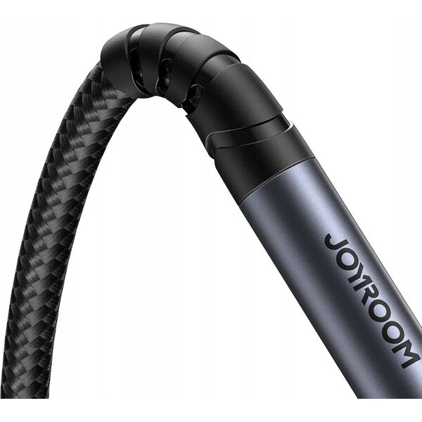 Kabel Joyroom Kabel audio Joyroom SY-A09 mini jack 3.5mm żeński / AUX mini jack 3.5mm męski 1.2 m czarny