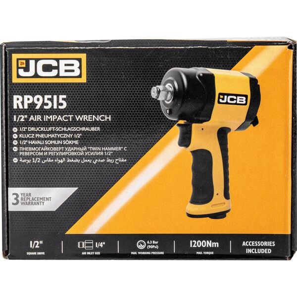 Klucz udarowy JCB JCB PNEUMATYCZNY KLUCZ 1/2" 1200Nm
