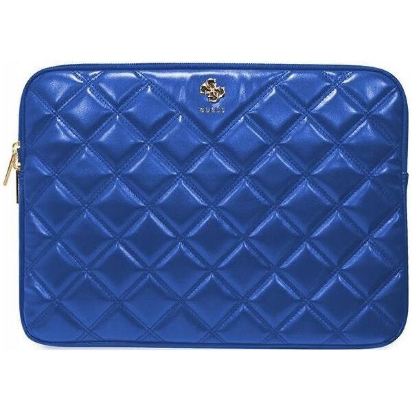 Etui Guess Guess Sleeve GUCS14ZPSQSSGB 14" niebieski/blue Quilted 4G