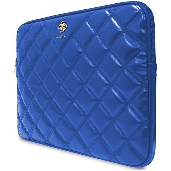 Etui Guess Guess Sleeve GUCS14ZPSQSSGB 14" niebieski/blue Quilted 4G