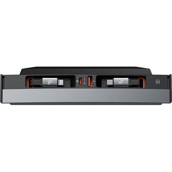 Baseus Hub Baseus T-Space z kablem USB-C do Lightning dla Tesla (czarny)