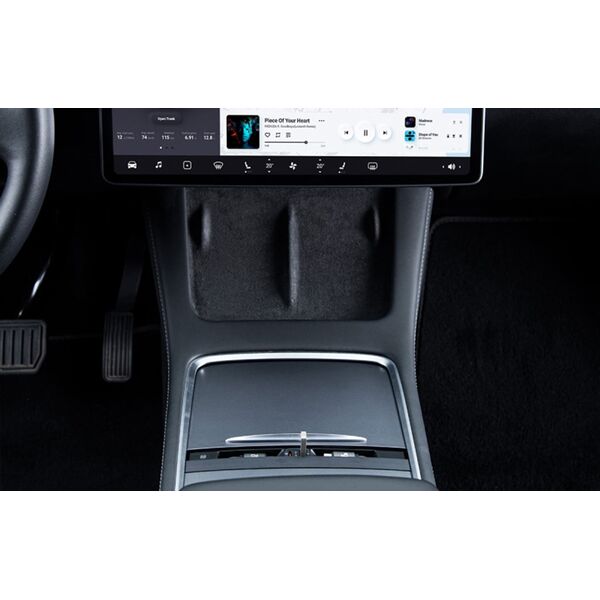 Baseus Hub Baseus T-Space z kablem USB-C do Lightning dla Tesla (czarny)