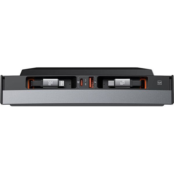Baseus Hub Baseus T-Space z kablem USB-C do Lightning dla Tesla (czarny)
