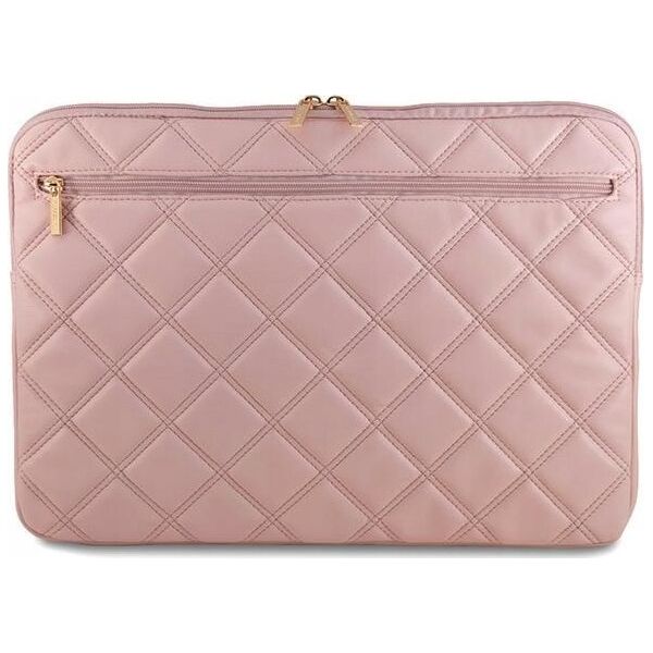 Etui Guess Guess Quilted 4G Sleeve - Etui na notebooka 15" / 16" (różowy)