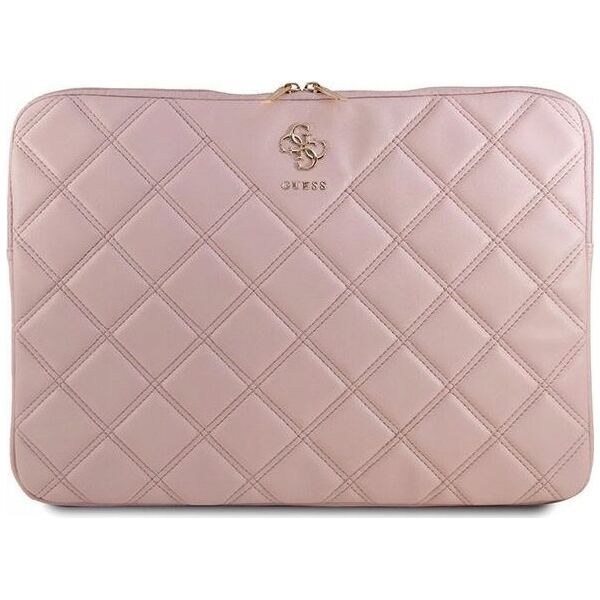 Etui Guess Guess Quilted 4G Sleeve - Etui na notebooka 15" / 16" (różowy)