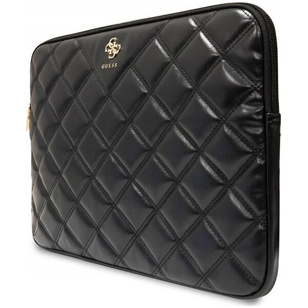 Etui Guess Guess Sleeve GUCS14ZPSQSSGK 14" czarny/black Quilted 4G