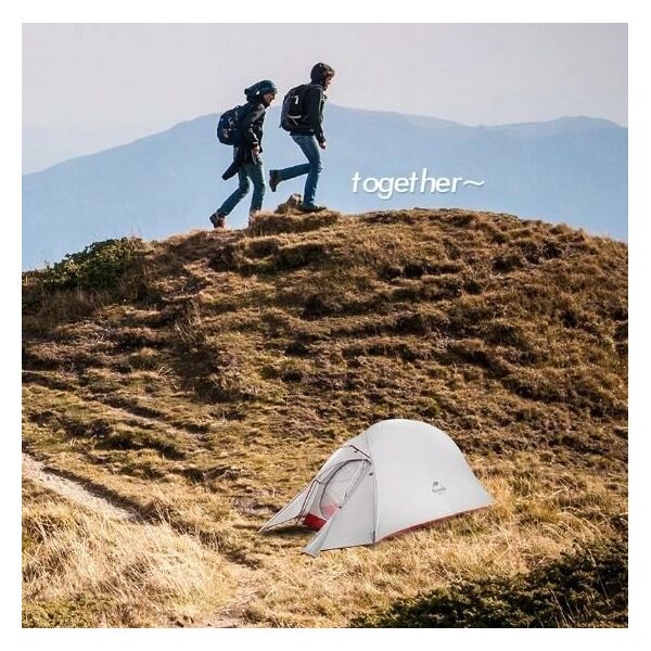 Namiot turystyczny Naturehike Naturehike Namiot Cloud Up 1 20D Updated NH18T010-T-Forest Green