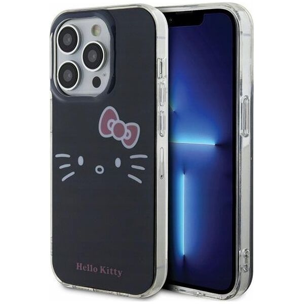 Sourcing Hello Kitty HKHCP14LHKHLK iPhone 14 Pro 6.1" black/black hardcase IML Kitty Face