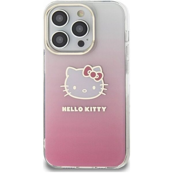 Sourcing Hello Kitty HKHCP13XHDGKEP iPhone 13 Pro Max 6.7" pink/pink hardcase IML Gradient Electrop Kitty Head