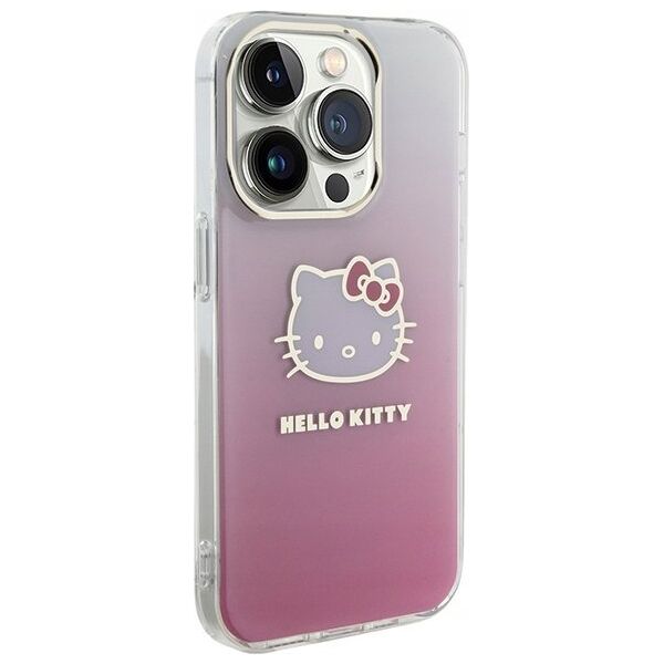 Sourcing Hello Kitty HKHCP13XHDGKEP iPhone 13 Pro Max 6.7" pink/pink hardcase IML Gradient Electrop Kitty Head