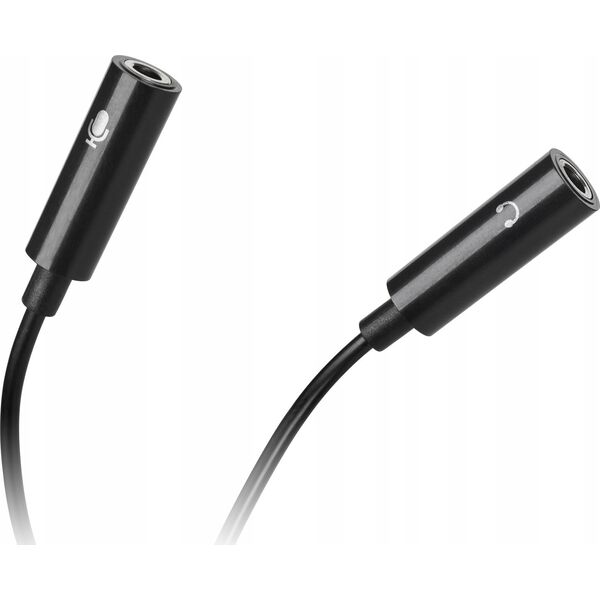 Adapter AV Inne Adapter wt.Jack 3.5 4polowy-2xgniazdo Jack 3.5 stereo