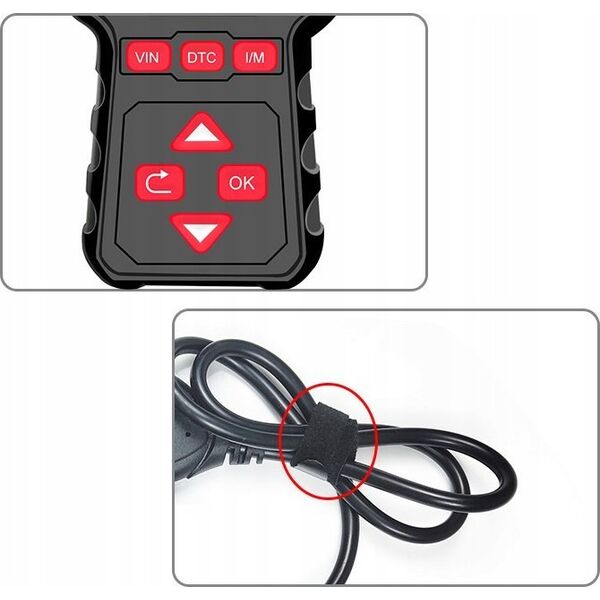 Konnwei Miernik diagnostyczny, skaner OBD2 Konnwei KW320