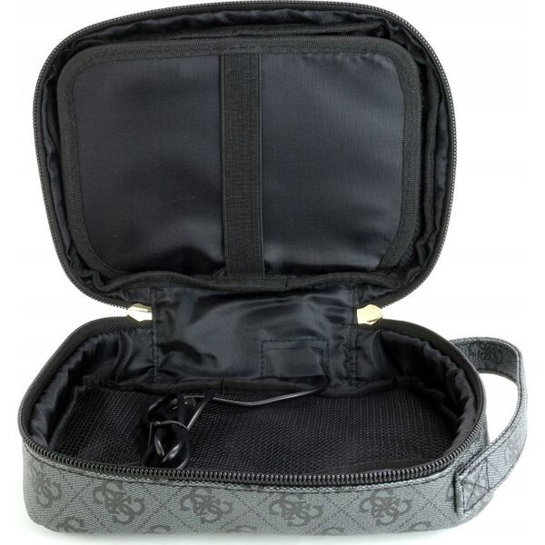 Guess Guess 4G Printed Stripes Travel Universal Bag - Organizer na akcesoria (Czarny)