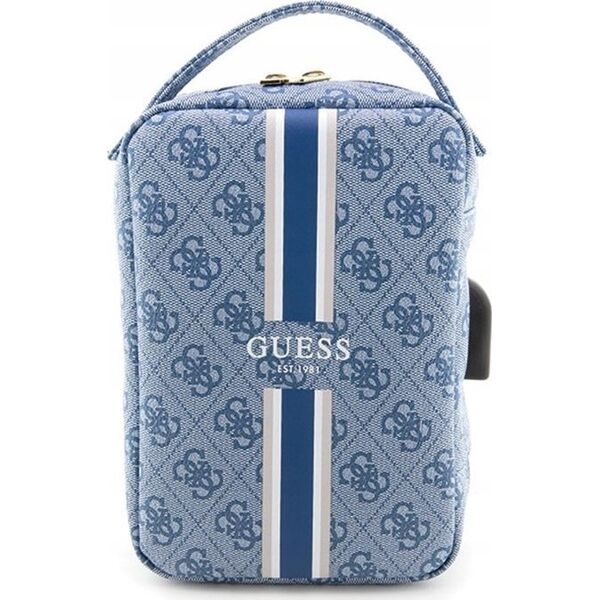 Guess Guess 4G Printed Stripes Travel Universal Bag - Organizer na akcesoria (Niebieski)