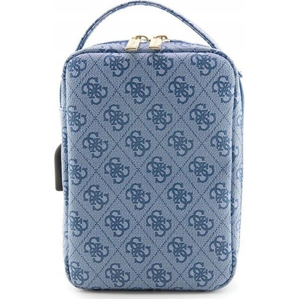 Guess Guess 4G Printed Stripes Travel Universal Bag - Organizer na akcesoria (Niebieski)