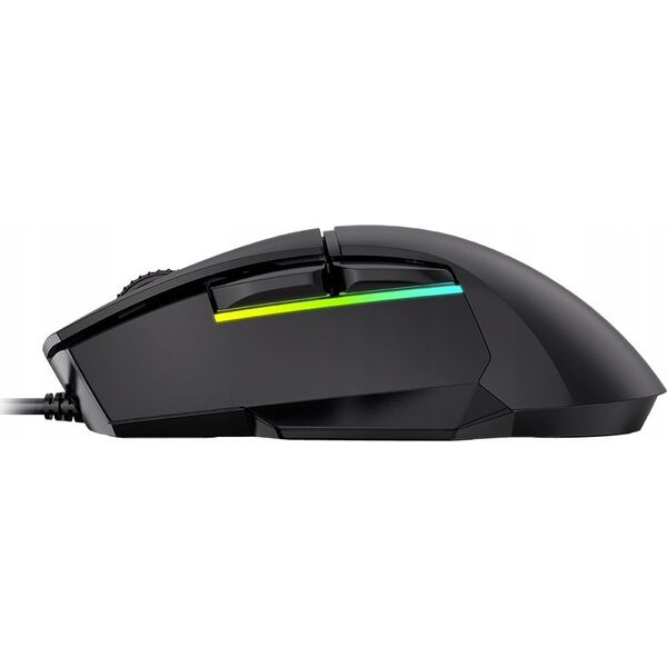 Mysz Lorgar LORGAR Mouse Jetter 357   8000DPI/RGB/6 Buttons/USB/Black retail