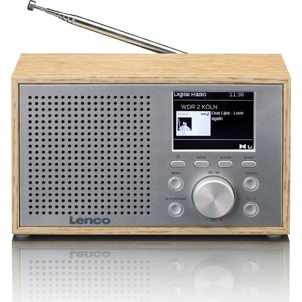 Radio Lenco Lenco DAR-017WD wood