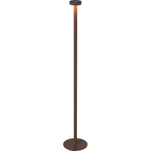Lampa stołowa Sompex Sompex BORO rust Battey-oper. Outdoor Floor Lamp