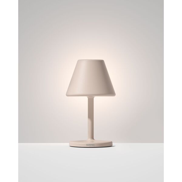 Lampa stołowa Sompex Sompex TWIN sand Battery-operated Outdoor Light