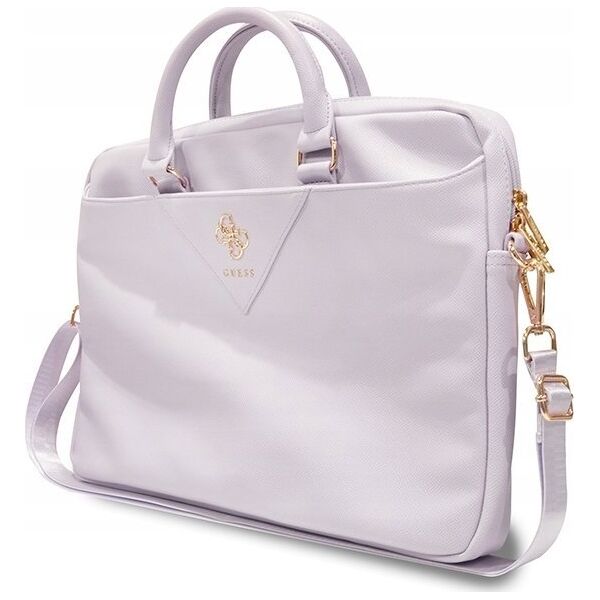 Torba Guess Guess Triangle 4G Computer Bag - Torba na notebooka 15" / 16" (fioletowy)