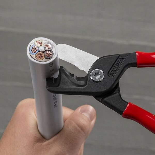 Knipex KNIPEX StepCut XL cable cutters 95 11 225, cutting pliers (red, length 225mm)