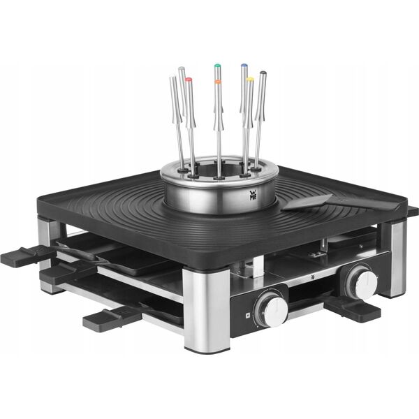 WMF WMF Lumero Gourmet Station 3v1 raclette gril, 1800 W, fondue, nastavitelný termostat