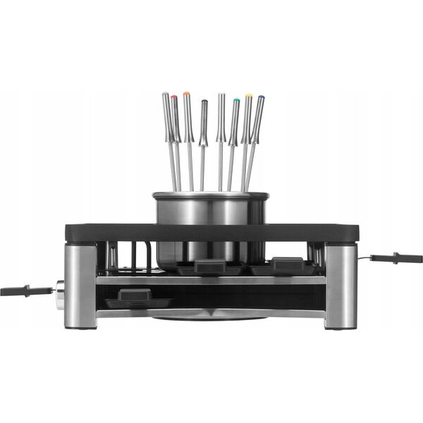 WMF WMF Lumero Gourmet Station 3v1 raclette gril, 1800 W, fondue, nastavitelný termostat