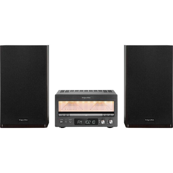 Wieża Kruger&Matz Wieża HiFi Kruger&amp|Matz KM1995 (Wzmacniacz klasy A, CD, USB,  Bluetooth, radio cyfrowe DAB+, FM)