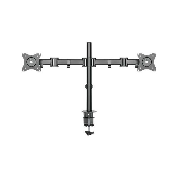 Deltaco Uchwyt biurkowy na 2 monitory 13" - 27" (ARM-0300)
