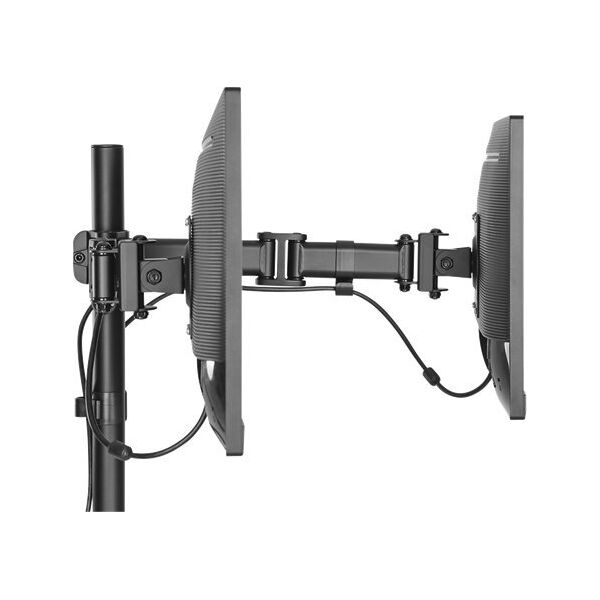 Deltaco Uchwyt biurkowy na 2 monitory 13" - 27" (ARM-0300)