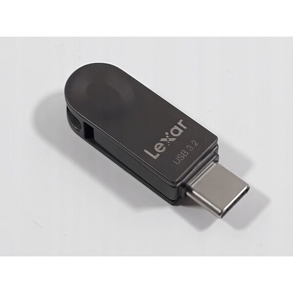 Pendrive Lexar Lexar JumpDrive Dual Drive D400 Type-C/Type-C & Type-A, up to 130MB/s read (USB 3.1) 64GB
