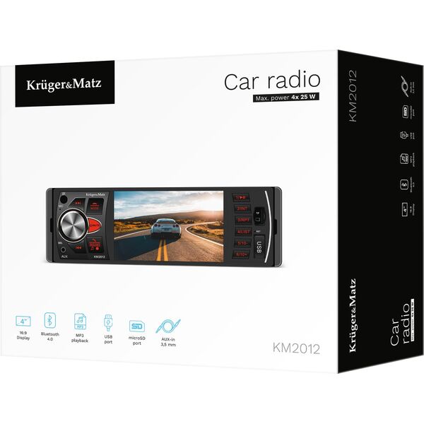 Radio samochodowe Kruger&Matz Radio samochodowe Kruger&amp|Matz KM2012