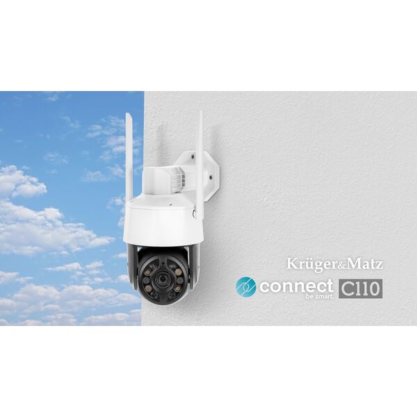 Kruger&Matz Kamera Wi-Fi zewnętrzna Kruger&amp|Matz Connect C110 Tuya