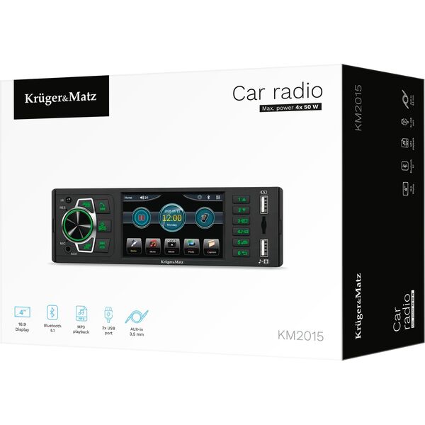 Radio samochodowe Kruger&Matz Radio samochodowe Kruger&amp|Matz KM2015