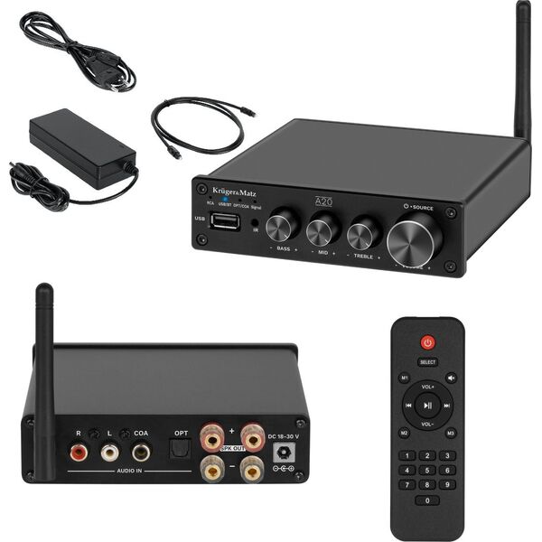Kruger&Matz KRUGER&MATZ A20 Wzmacniacz stereo