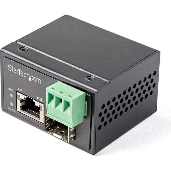StarTech 30W POE+ FIBER TO ETHERNET