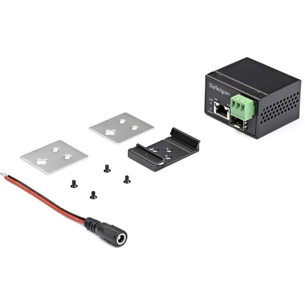 StarTech 30W POE+ FIBER TO ETHERNET