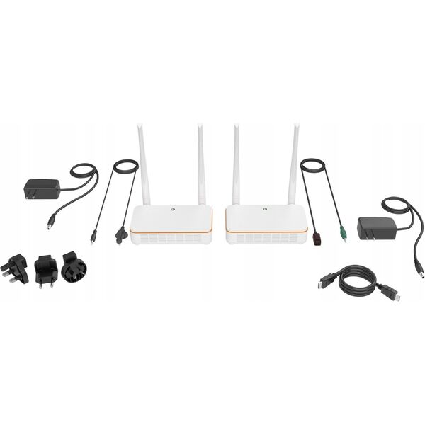 Kabel j5create j5create JVAW53 przedłużacz AV Nadajnik i transceiver AV Biały