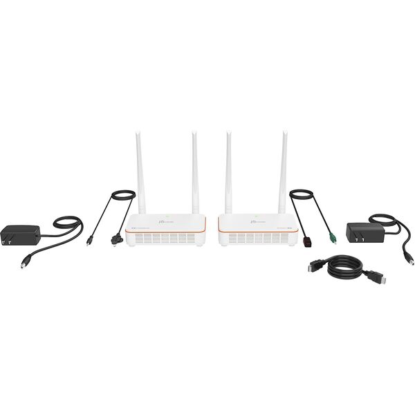 Kabel j5create j5create JVAW53 przedłużacz AV Nadajnik i transceiver AV Biały