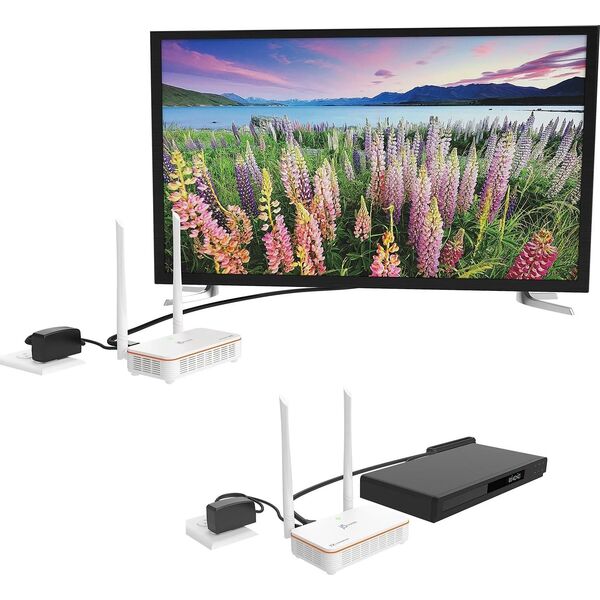 Kabel j5create j5create JVAW53 przedłużacz AV Nadajnik i transceiver AV Biały