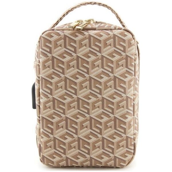 Triton Guess Torba GUHBHGCFSEW Organizer brązowy/brown GCube Stripe