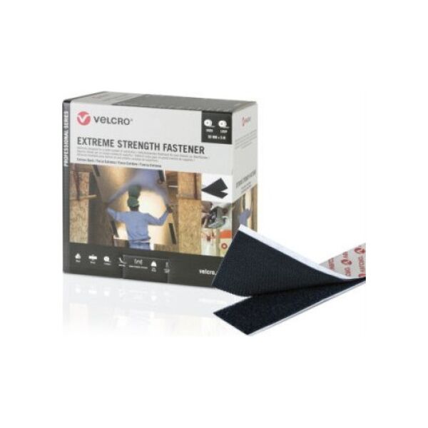 Velcro VELCRO® Extreme Strength Klett-Installationsband 5m 50mm breit juodas