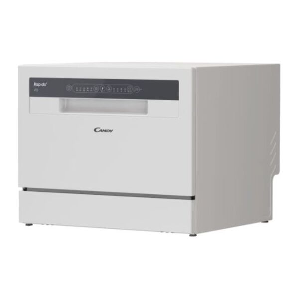 Zmywarka Candy Candy | Dishwasher | CP 6E51LW | Table | Width 55 cm | Number of place settings 6 | Number of programs 5 | Energy efficiency class E | White